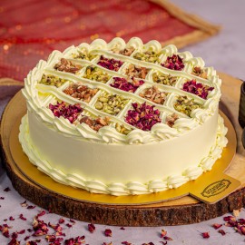 Royal Kesar Pista  Cake