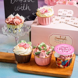 MOTHER'S DAY CUPCAKE BOX OF 5
