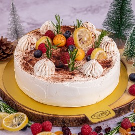 SANTA'S VANILLA FRUIT TREAT