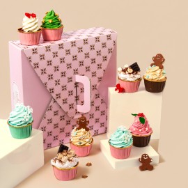 ICY WONDERLAND CUPCAKES BOX OF 9