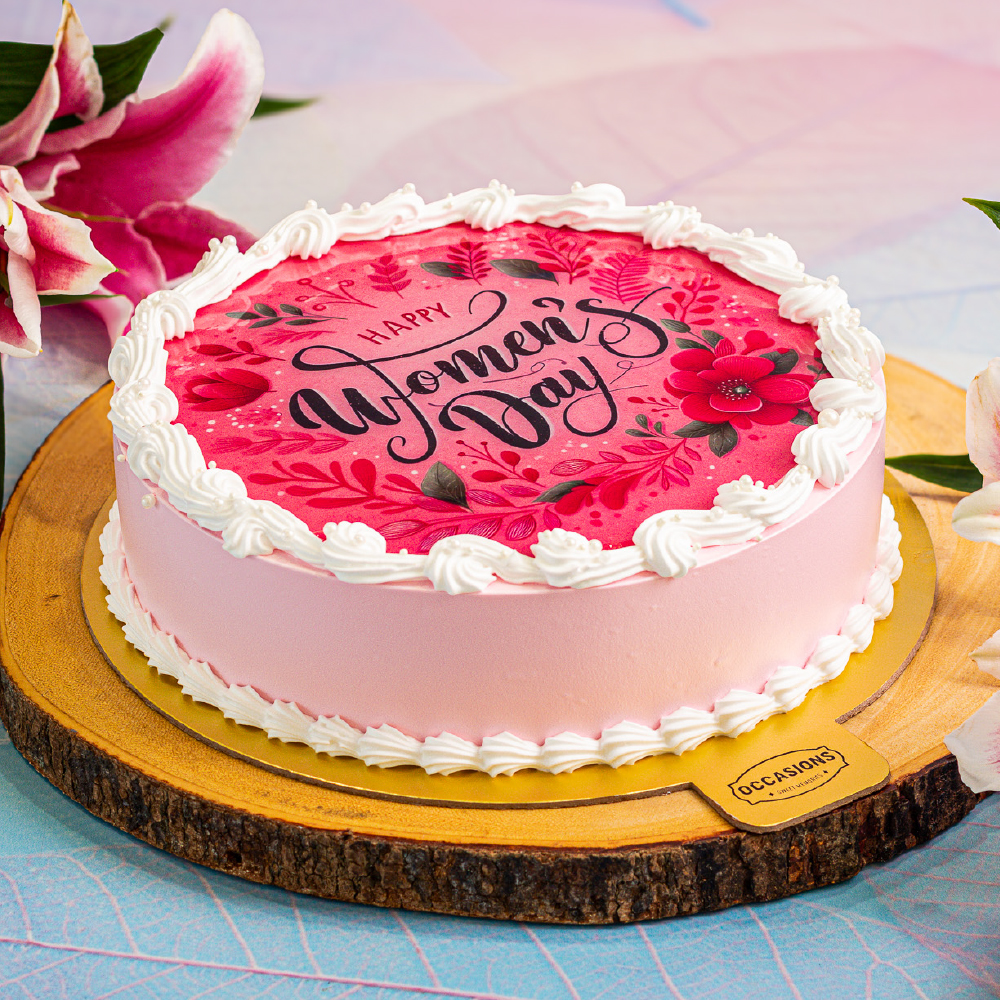 Strawberry Blossom Cake