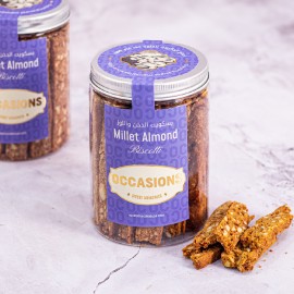 Millet Almond Biscotti