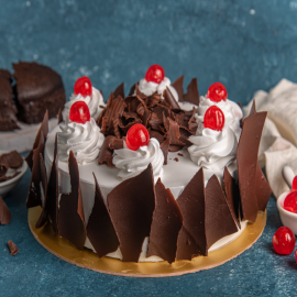 Black Forest Cake (eggless)