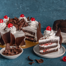 Black Forest Cake (eggless)