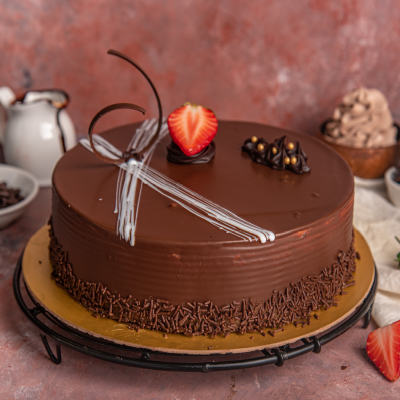 Choco Truffle Cake (Eggless)